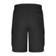 thumbnail image 2 of WILLBEST Pantalones Cortos Cargo para Hombre, de Color Liso, con Cordón y Cintura Elástica, con Bolsillos, Informales, Holgados, de Pierna Recta, de 5 Pulgadas de Largo, 2 of 4