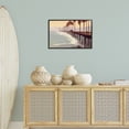 thumbnail image 4 of Stupell Industries Coastal Sunrise At The Pier Black Framed Giclee Art, 24 x 16, by Noah Bay, 4 of 8