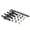 Black, variant on Yihuala Bracket Fixing Screws Carbon Steel Car Spare Parts Easy Installs for 1/5 1/7 1/8 1/10 for Cars