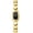 Gold Black, variant on Vintage Dainty Watch for Women, Gold Bracelet Watch with Small Oval Dial & Rhinestone Accents, Elegant Dress Chain Jewelry Quartz Wrist Watch, Gift for Her