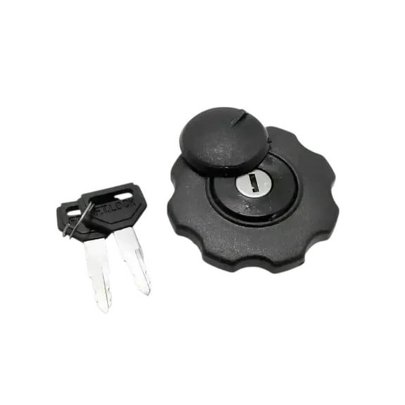 Fuel Tank Cap Cover Lockable   Keys Aluminum Fit For Mahindra Tractors
