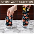 thumbnail image 4 of 2 Pcs Pioneer Flower Floral Print Pattern Kitchen Towels, Funny Microfiber Dish Towel Set, 18" X 26" Tea Towels, 4 of 6