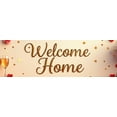 thumbnail image 5 of LUUFILx Welcome Home Banner Colorful Balloons and Confetti Party Backdrop Background for Photography Decor Celebrations Welcome Party Event Supplies, 5 of 9