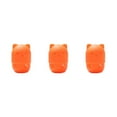 thumbnail image 4 of mmirethe Porte-Éponge Pratique en Forme de Chat avec Boîte de Rangement en Silicone orange 3ensemble, 4 of 6