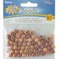 thumbnail image 2 of Darice Wood Printed Barrel Beads 9 mm, 2 of 2