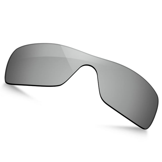 TRUSHELL Polarized Replacement Lenses for Oakley Oil Rig Sunglass Silver Mirror - Polarized