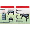 thumbnail image 4 of KICK Phoenix 55″ Folding Foosball Table (Black), 4 of 7