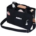 thumbnail image 1 of Bolsa de lona Barsine, mediana, ligera, con bolsillos, color negro, 1 of 6