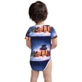thumbnail image 6 of Rocae Lantern On Snow With Christmas for Baby Climbing Clothes Soft Baby Romper for Active Infants Comfortable and Breathable Crawling Jumpsuit Unisex Baby Outfit 6 Months, 6 of 8
