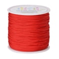 thumbnail image 2 of 98yd 0.8mm Nylon Hand Knitting Cord String Beading Thread for Red, 2 of 7