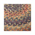 thumbnail image 2 of BA20R030X060 Braided Wool Runner - Multi 2'6"x5' Rug, 100% Wool - Runner (Oval)., 2 of 3