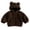 Coffee, variant on StSilkitty Baby Boys Girls Fleece Hooded Jacket Zip up Long Sleeve Jacket Coat with Pockets Fall Winter Warm Clothes Size 0-6