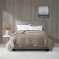 thumbnail image 2 of Couverture en Microfibre Polyester Madison Park 3M Scotchgard en Brun, 2 of 9