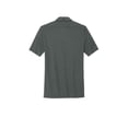 thumbnail image 4 of MERCER+METTLE Unisex Stretch Pique Full-Button Polo | Button Down Collared Shirt for Men & Women, Business Casual Shirt - Anchor Grey 3XL, 4 of 7