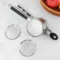 thumbnail image 4 of Hariumiu Ricer for Mashed Potatoes Stainless Steel Potato Press Manual Juicer Potato Masher Professional Kitchen Tool, 4 of 8