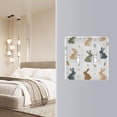 thumbnail image 4 of Yayeee Toggle Light Switch Wall Plate 3-Gang 6.37"x4.48" Decorative Outlet Cover, Cartoon Bunnies, 4 of 7