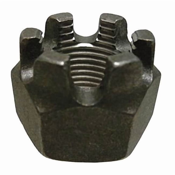 Sim Supply Castle Nut,3/4-16,Gr 5,Steel,Plain,PK10 371245G