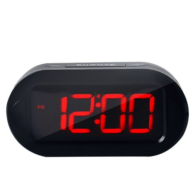 Despertador de cabecera LED Digital USB Cargador de teléfono Regulador de brillo de volumen ajustable para dormitorio Scienceny EL001435-00
