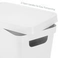 thumbnail image 6 of Simplify Children's Storage Box with Lid in White, 6 of 10
