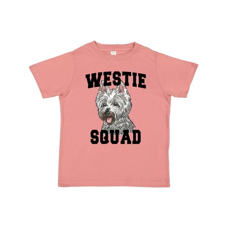 

Inktastic Dog Westie Squad Boys or Girls Toddler T-Shirt