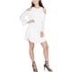 thumbnail image 1 of Rachel Roy Coco Cold Shoulder Vestido para Mujer, Blanco, 6, 1 of 1