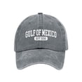 thumbnail image 2 of Casquette de Baseball Décontractée Imprimée Grise du Mexique à Moins de 10 $ Visière Casquette Rétro, 2 of 3