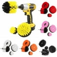 thumbnail image 1 of EIMELI 4Pcs/Set Furniture Car Interiors Dust Remover Power Drill Cleaning Scrub Brush, 1 of 7