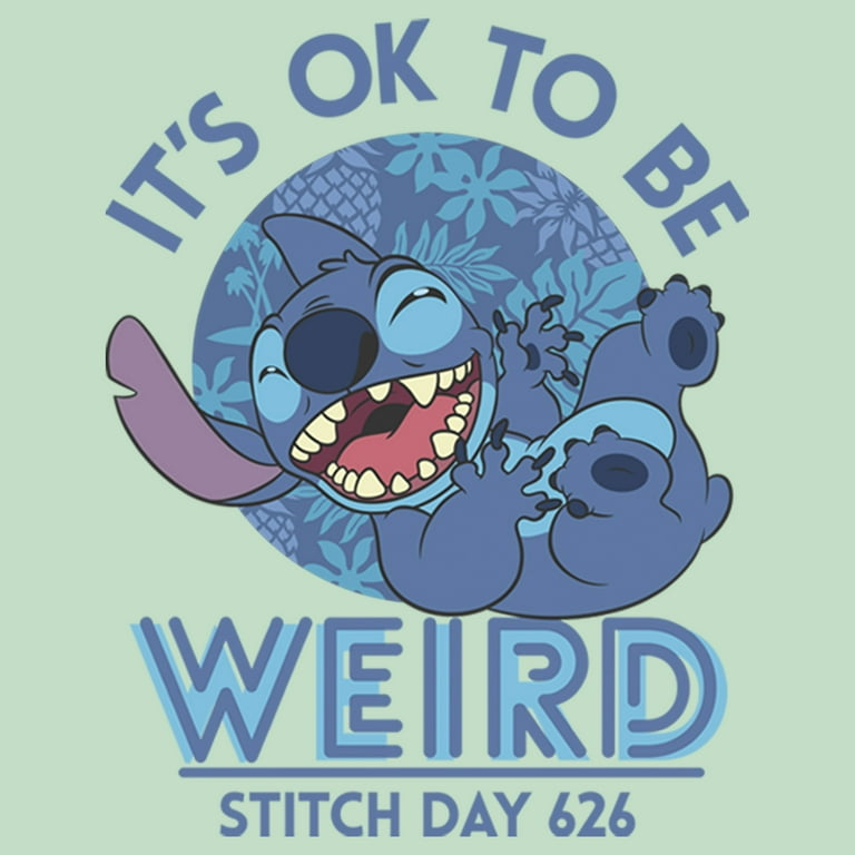 Girl's Lilo & Stitch It's Ok to Be Weird Stitch Day 626