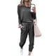 thumbnail image 1 of Conjunto Deportivo PRETTYGARDEN Mujer 2 Piezas Manga Larga Talla M Gris Oscuro, 1 of 5