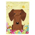 thumbnail image 1 of "Treasures BB6130GF Easter s Dachshund Rojo Marrón Bandera Jardín, Pequeño, Multicolor" Caroline's Treasures BB6130GF, 1 of 1