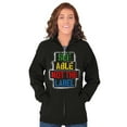 thumbnail image 4 of See Able Not Label Autism Awareness Zip Up Hoodie Men's Women's Brisco Brands S, 4 of 6