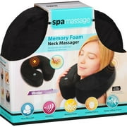 Spa Massage Memory Foam Neck Massager, Black