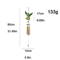 thumbnail image 3 of Weloille Metal Wind Chime Angel Wind Chimes Outdoor Home Decor Windchimes Outdoors Garden Hanging Ornament Angel Wings Wind Chimes Glass Wind Chimes for Outside Pendant Household, 3 of 6