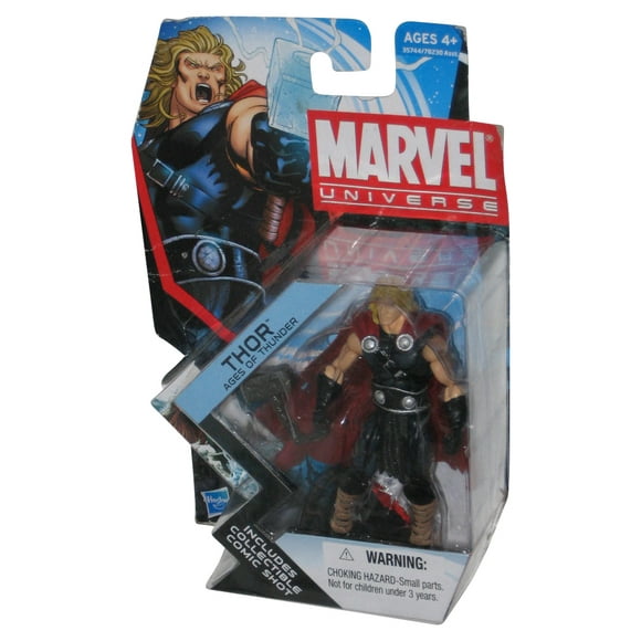 Marvel Universe Series 4 Thor Ages of Thunder (2011) Hasbro 3.75 Inch Figure 001 - (Minor Wear)