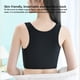 thumbnail image 4 of Minnieouse Chaleco de compresión de poliéster para mujer, chalecos transpirables de verano para deportes de verano para estudiantes y niñas, chalecos Ropa interior Negro Minnieouse  AP014907-01, 4 of 6