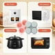 thumbnail image 3 of 4 Cups Silicone Muffin Pan Reusable Egg Bites Mold Cupcake Pan Baker Tool, 3 of 5