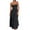 Black, variant on Plus size dresses Maxi Dresses for Women Sexy Casual Spaghetti Strap Long Summer Sundress White 4(S)