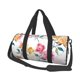 thumbnail image 1 of Fotbe Colorful Flowers Bolsa Deportiva de Lona Plegable con Estampado, Bolsa de Gimnasio con Bolsillo Seco/Húmedo, Bolsa de Viaje Ultraligera de Gran Capacidad, 1 of 6