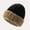 Black, variant on Tittly Winter Hats Beanie Women's Autumn And Winter Color Matching Warm Fisherman Hat Lei Feng Hat Skull Caps Hats for Women Black One Size