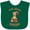 Green, variant on Inktastic Nuts About Daddy Boys or Girls Baby Bib