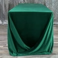 thumbnail image 2 of Your Chair Covers - 90 x 156 Inch Rectangular Velvet Tablecloth Emerald Green, 2 of 5