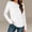 White, variant on Liuinsasek Long Sleeve Shirts for Women Thumb Holes Base Layer Tops Fashion Loose Solid Color Round Neck Versatile Fall/Winter Tendy Outfits