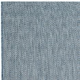 thumbnail image 3 of SAFAVIEH Courtyard Morven Chevron Stripes Indoor/Outdoor Area Rug, 9' x 12', Navy/Grey, 3 of 5