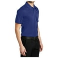 thumbnail image 4 of Yellow Rooster Mens Silk Touch Performance Polo Royal S, 4 of 6