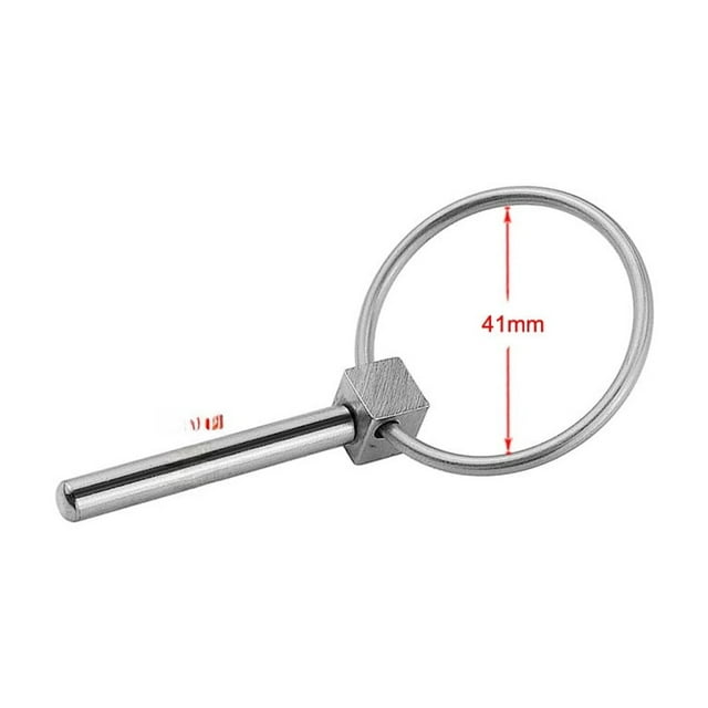 Broche de Sécurité Marine en Acier Inoxydable 316 4.5mm en Stock : Arrêt à Ressort pour Matériel de Bateau, Résistant à la Corrosion, Installation Facile, Sécurité Améliorée pour Équipement de Bateau