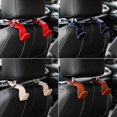 thumbnail image 3 of Gancho para asiento de coche, multifuncional, de acero inoxidable, con forma de cuero, cosido a mano, 3 of 4