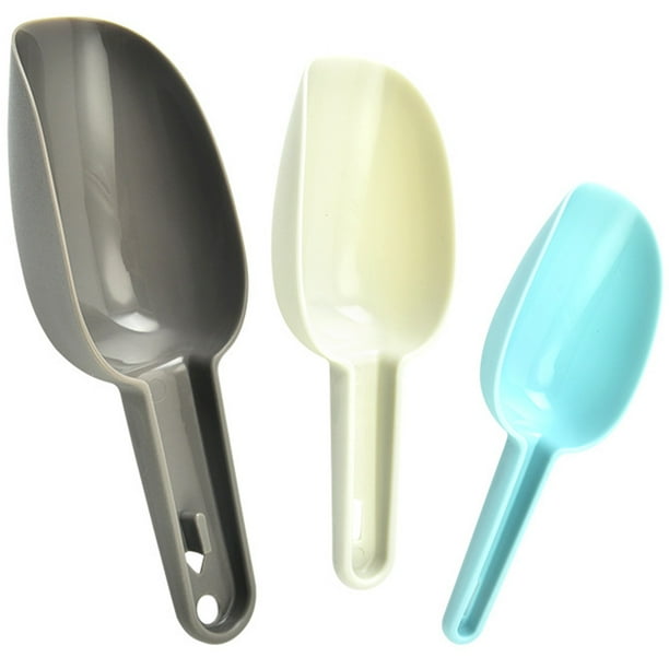 FELTECHELECTR 1 juego de pala para hielo, cubo de azúcar, pinzas para servir hielo, pala para comida de restaurante de cocina