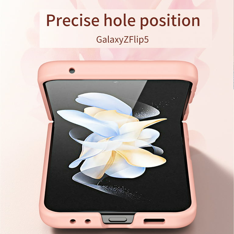 Funda Anillo Tech-protect Icon Galaxy Z Flip 5 Rose Gold Case - ✓