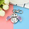thumbnail image 6 of Fashion Gorgeous Owl Watch Clip Pocket Keychain Mother's Day Birthday Anniversary Gifts for Mom Of The Day, 6 of 8