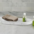 thumbnail image 2 of nu steel Compton Amenity Tray in Marble Patterned Resin RES854-10H, 2 of 5